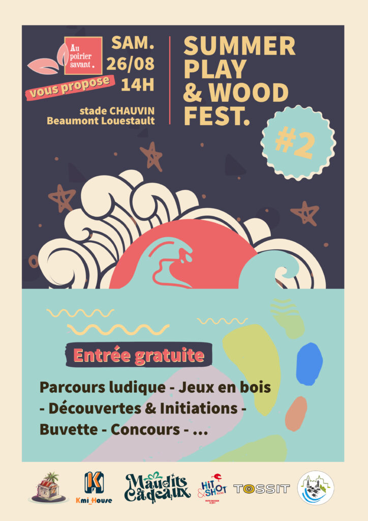 affiche seconde édition du festival de jeu SPWFest.